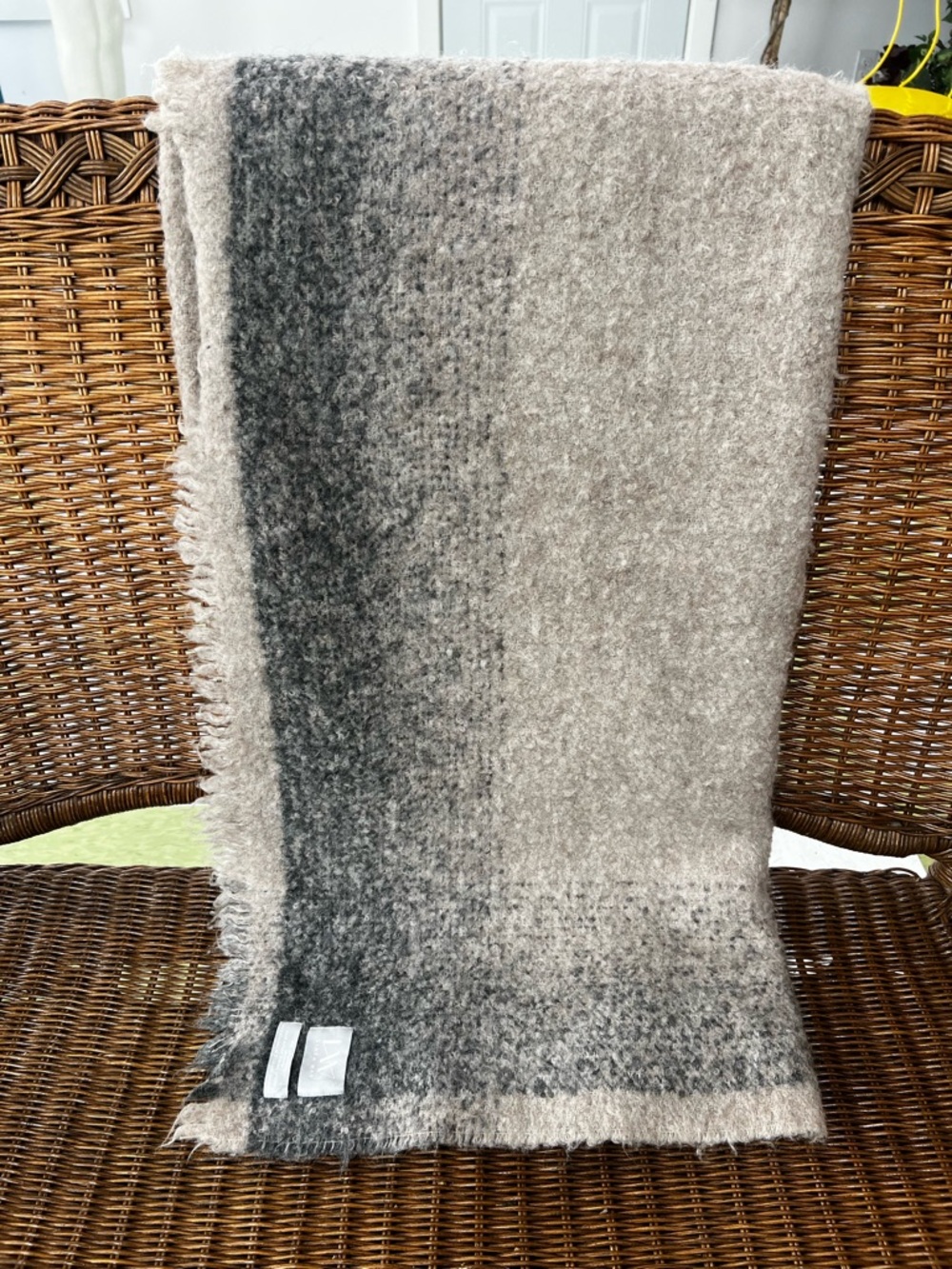 Alpaca Cozy Throw Blanket 67”x51”